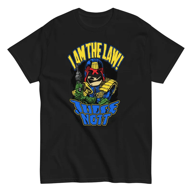 Anthrax - I Am The Law T-Shirt Black