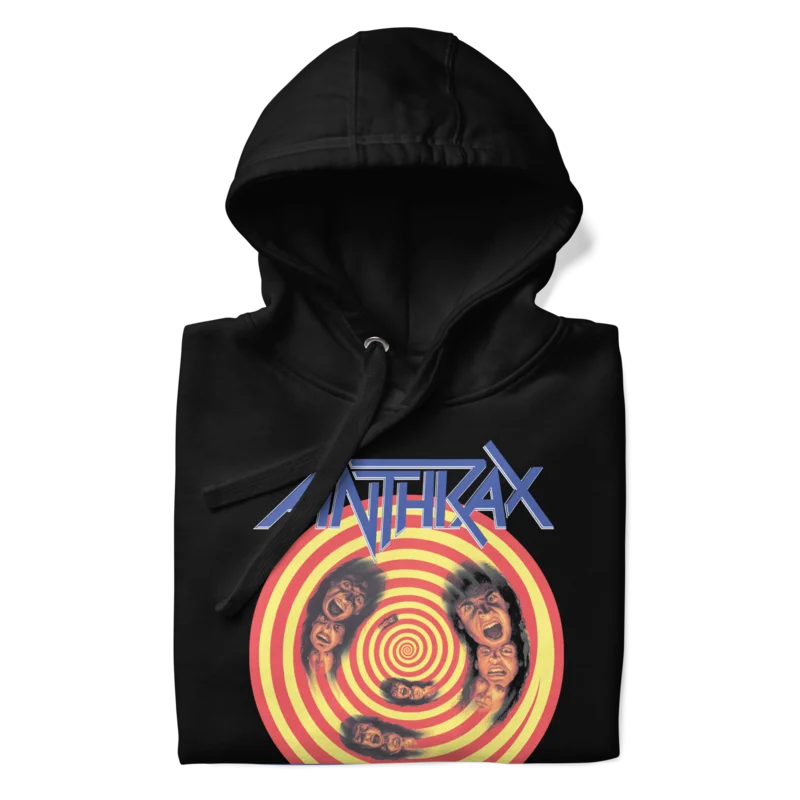 Anthrax - State Of Euphoria Hoodie Black
