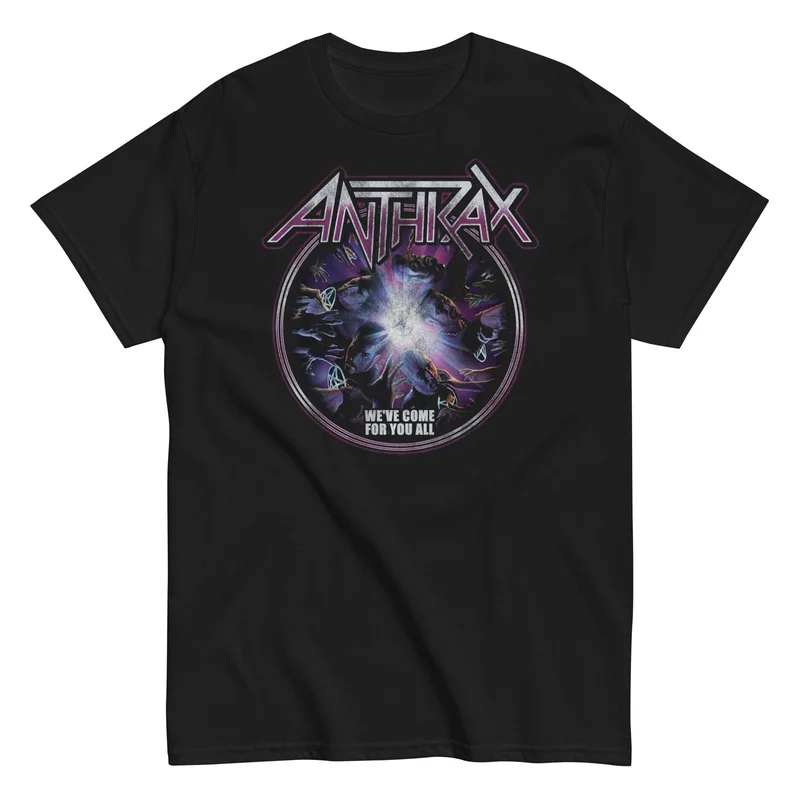 Anthrax - We've Come For You All T-Shirt Black