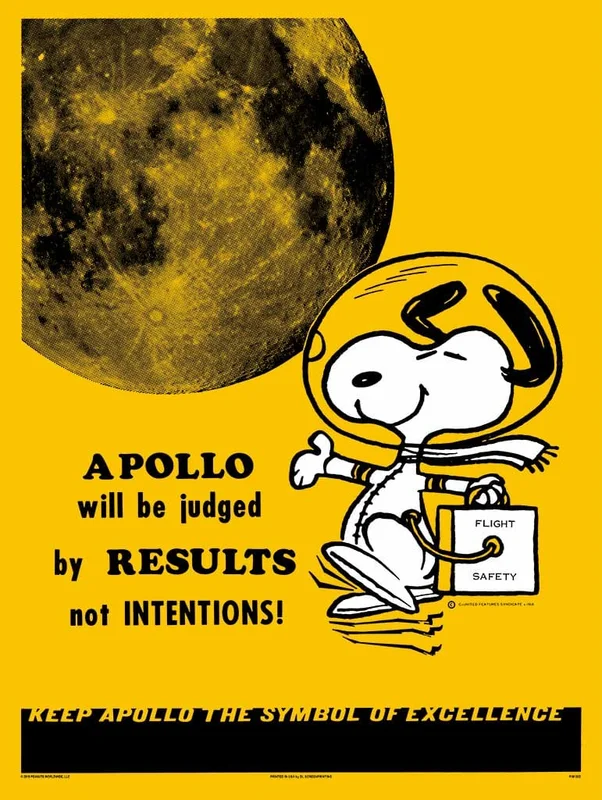 Apollo Era Safety Poster A (Variant)
