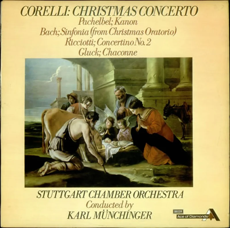Arcangelo Corelli Christmas Concerto UK Vinyl LP