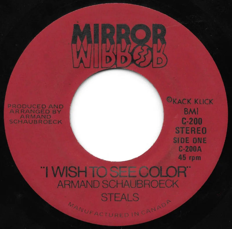 Armand Schaubroeck Steals | I Wish To See Color / Young Boy