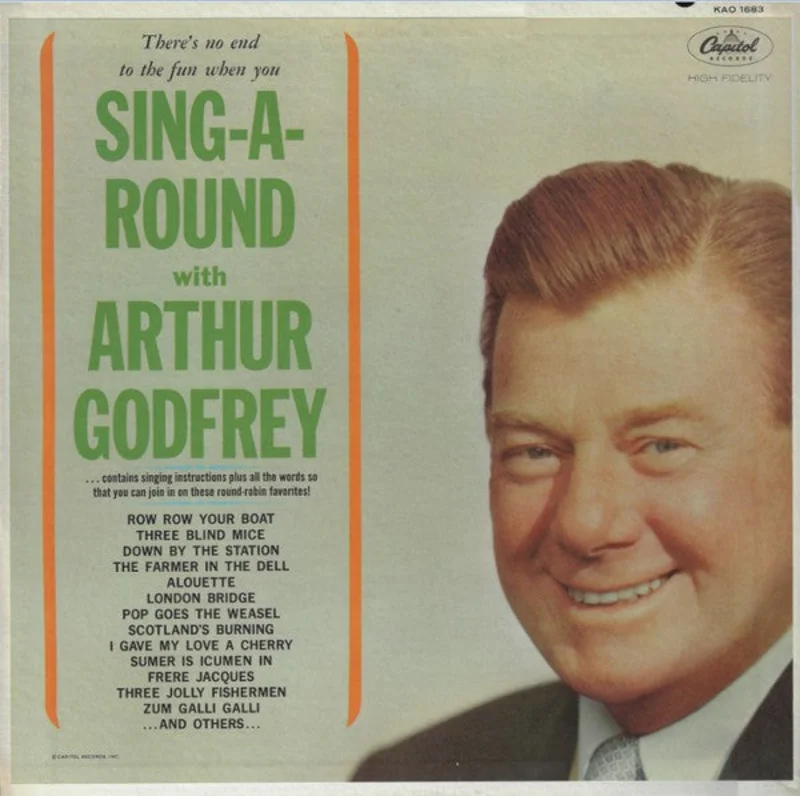 Arthur Godfrey-Sing-A-Round With Arthur Godfrey LP (Factory Sealed)