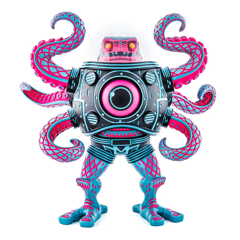 Attack Peter's Takoro - Vinyl Designer Figure - Vice City Rage Variant - Mondo Exclusive