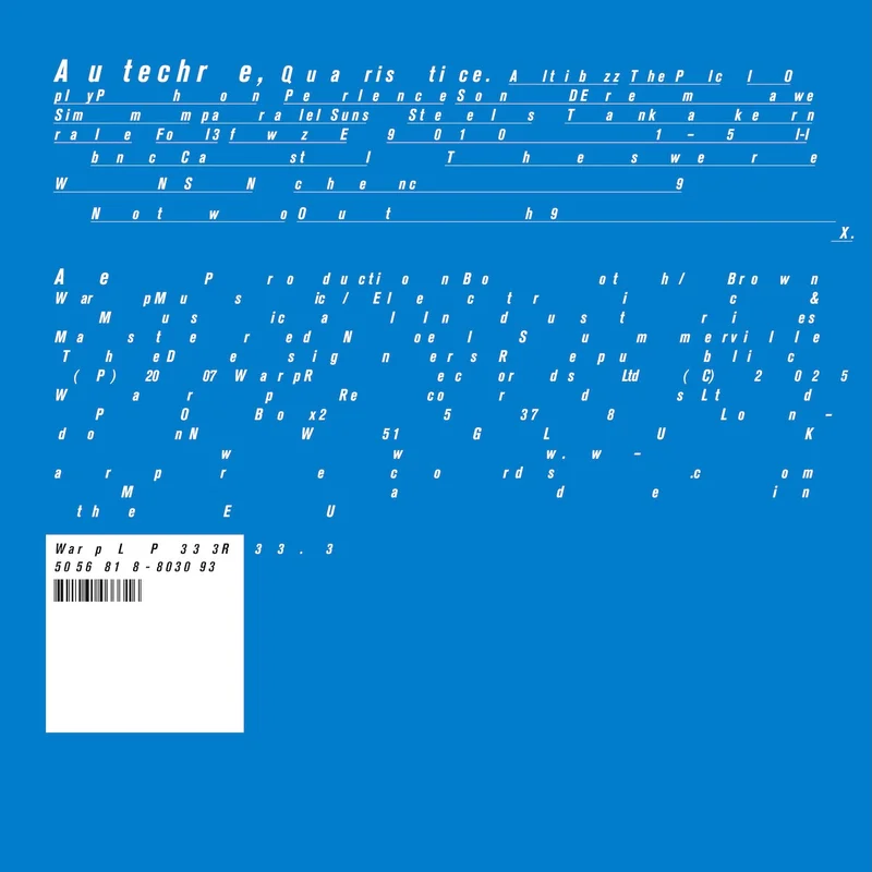 Autechre - Quaristice