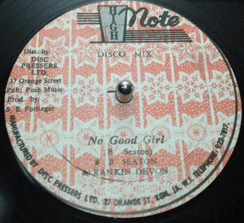 B.B. Seaton-No Good Girl 12" Single