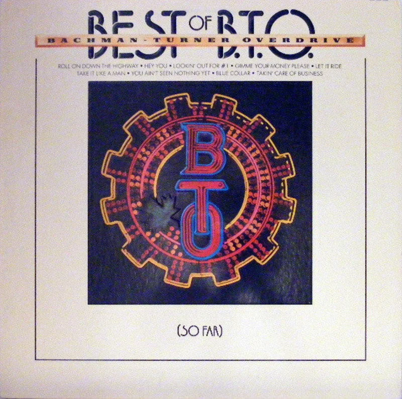 Bachman-Turner Overdrive-Best Of B.T.O. (So Far) LP Final Sale