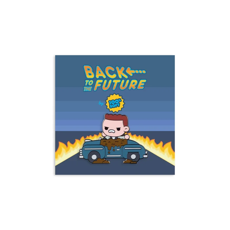 Back to the Future Biff's Car Enamel Pin