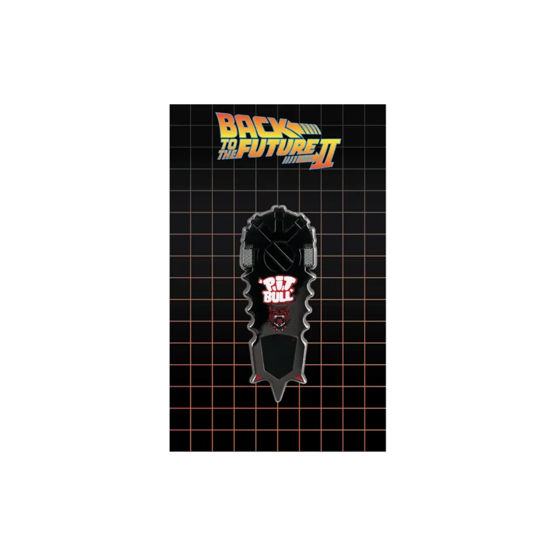 Back to the Future Pit Bull Hoverboard Enamel Pin