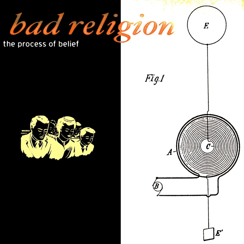 Bad Religion - The Process Of Belief [Orange & Black Vinyl]