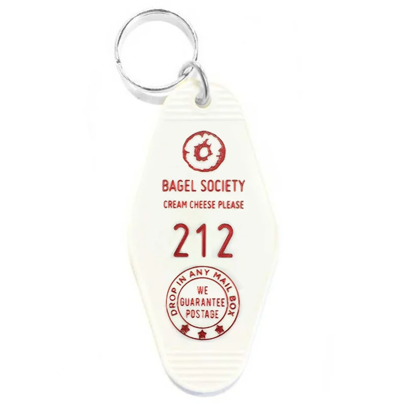 BAGEL SOCIETY KEY TAG