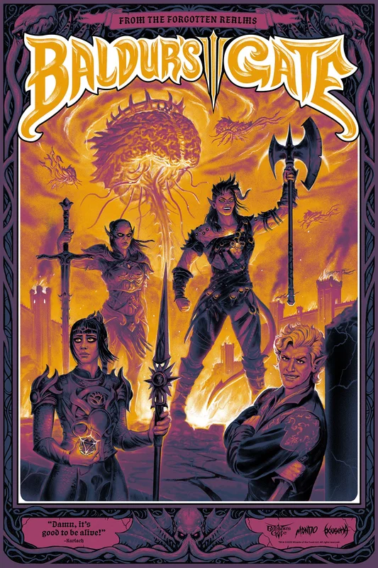 Baldur's Gate 3 Poster