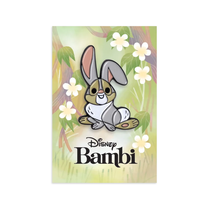 Bambi Thumper Enamel Pin