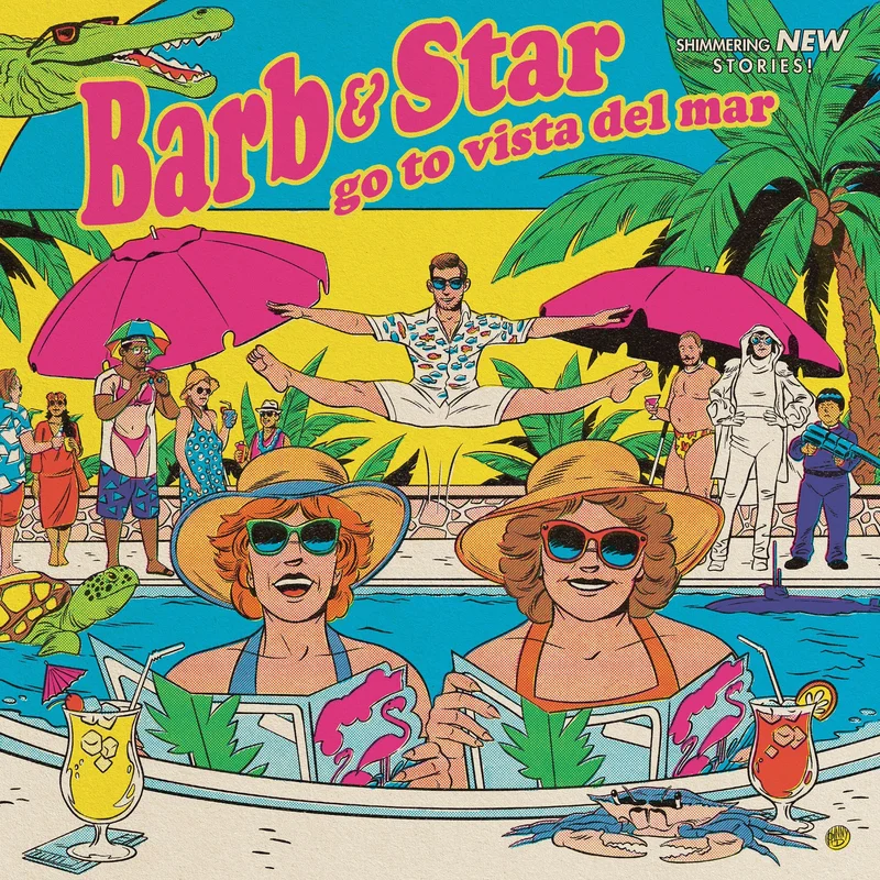 Barb and Star Go to Vista Del Mar - Original Motion Picture Soundtrack LP 180 Gram Shimmer Vinyl