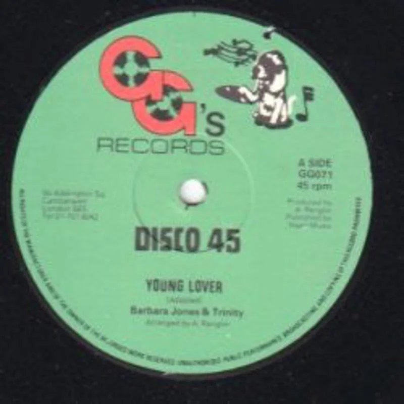 Barbara Jones-Young Lover 12" Single