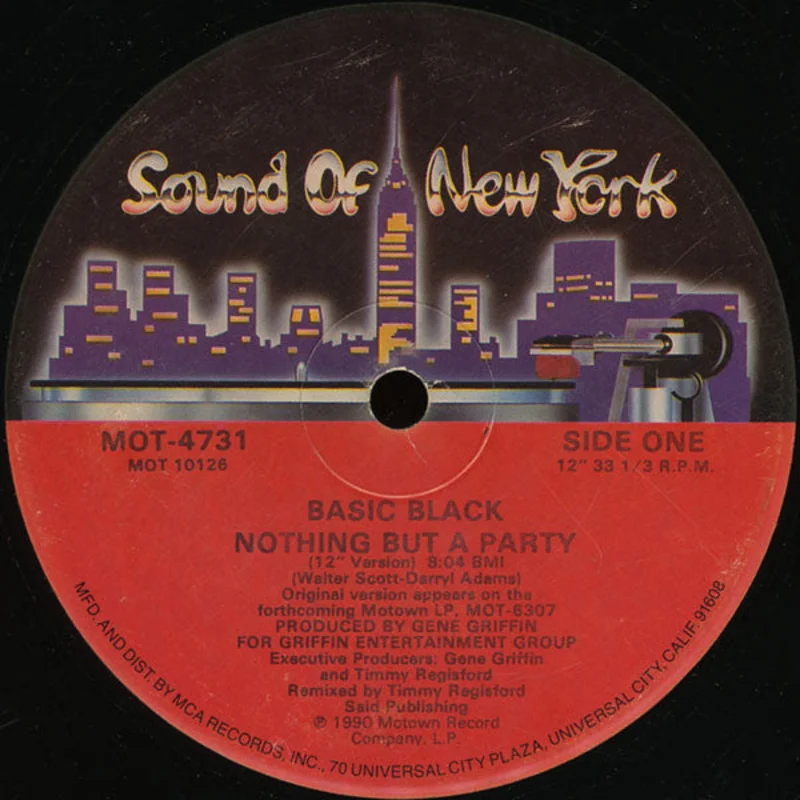 Basic Black-Nothing But A Party 12" Single