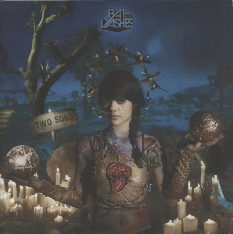 Bat For Lashes Two Suns - EX UK Vinyl LP