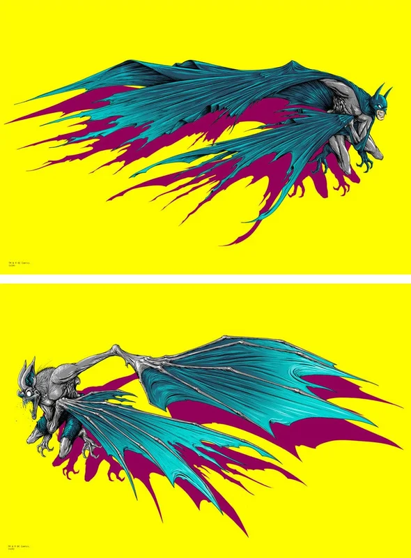 Batman / Man Bat (Poster Set)