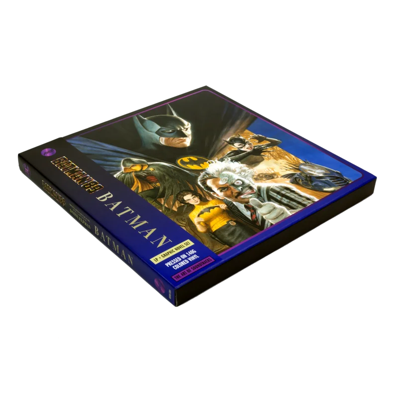 Batman - Original Motion Picture Score LP & Graphic Novel Box Set Batwing Vinyl