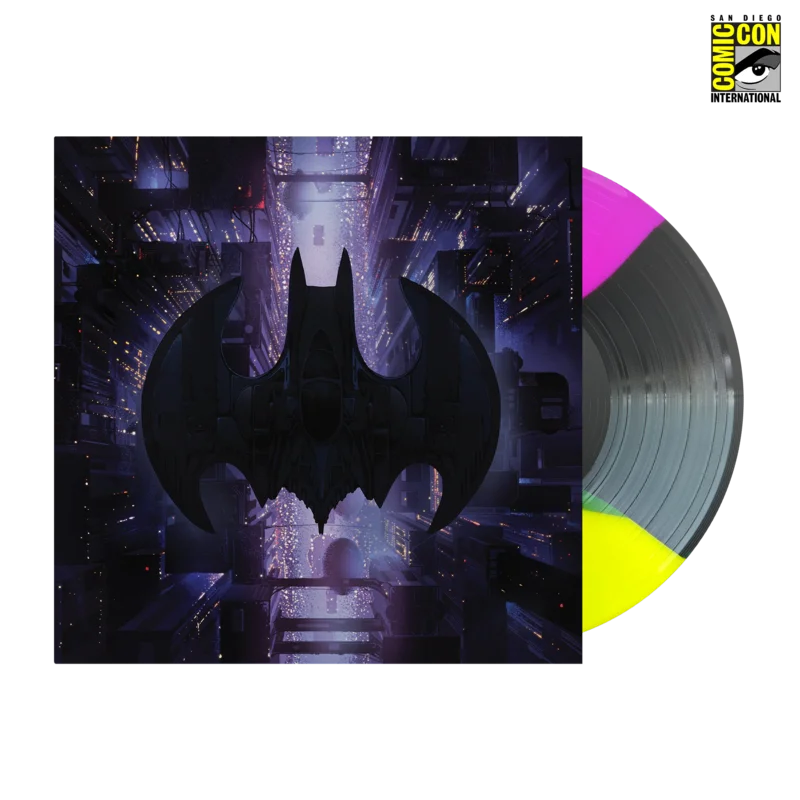 Batman - Original Motion Picture Score LP & Graphic Novel Box Set SDCC Exclusive Batstripe Vinyl