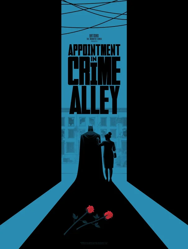 Batman: The Animated Series - Crime Alley (Variant) Screenprinted Poster