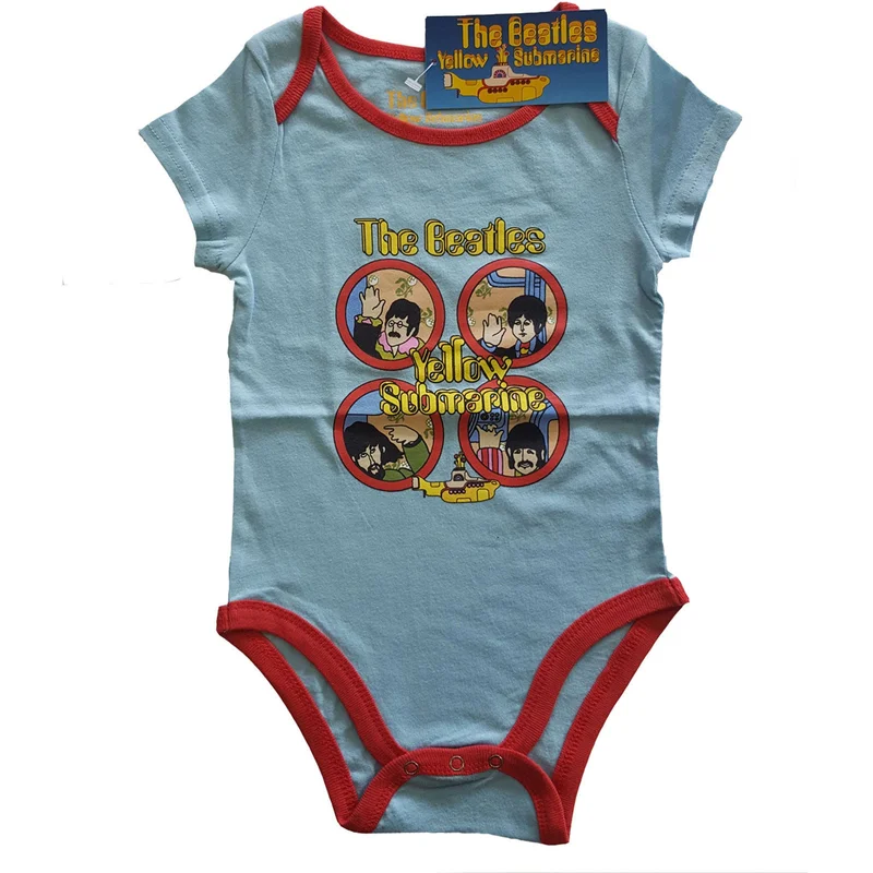 Beatles - Yellow Submarine Portholes Onesie