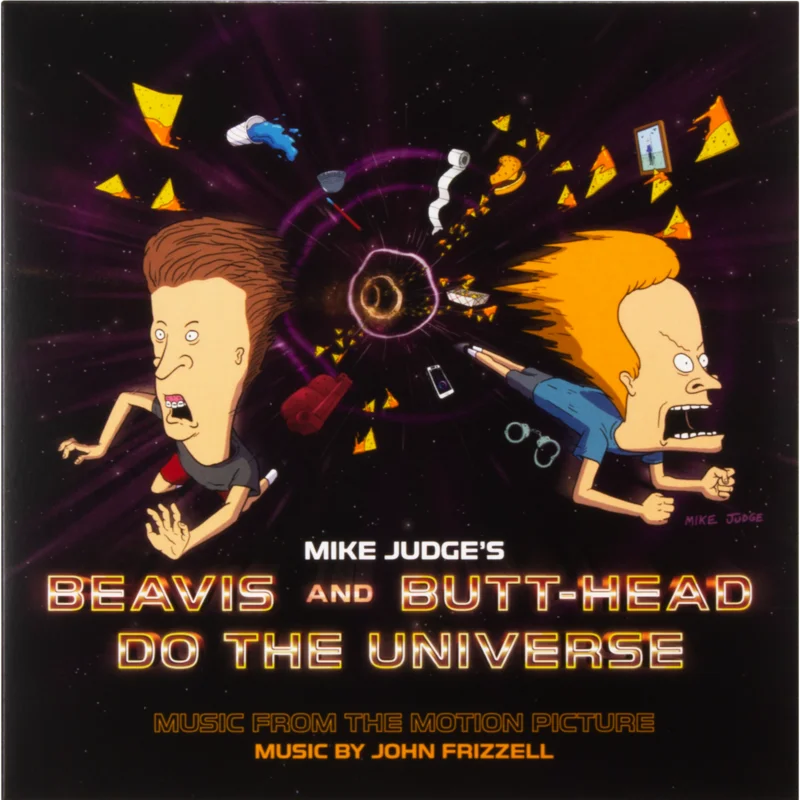 Beavis and Butt-Head Do The Universe - Music From the Motion Picture LP Mondo Exclusive Mondo Exclusive Space Split Vinyl