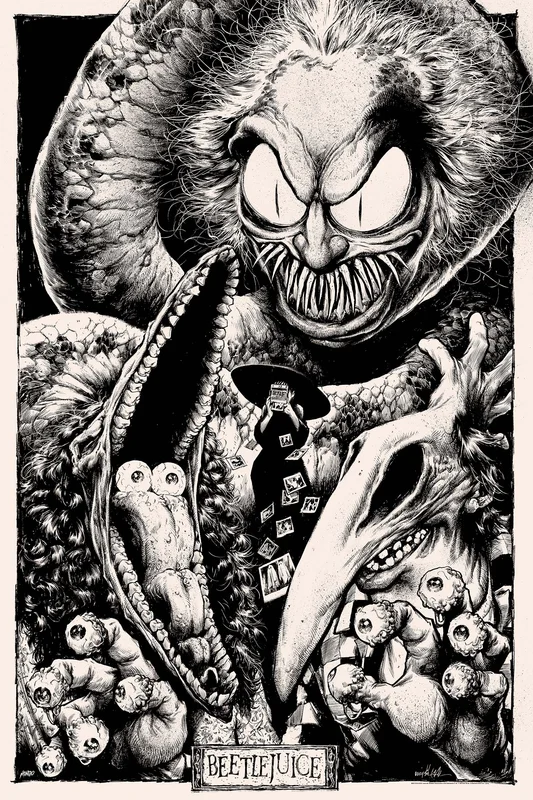 Beetlejuice Variant Poster