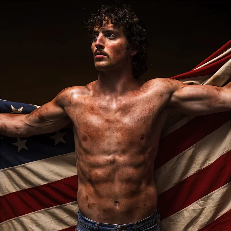 Benson Boone - American Heart [Red, White & Blue Vinyl LP]