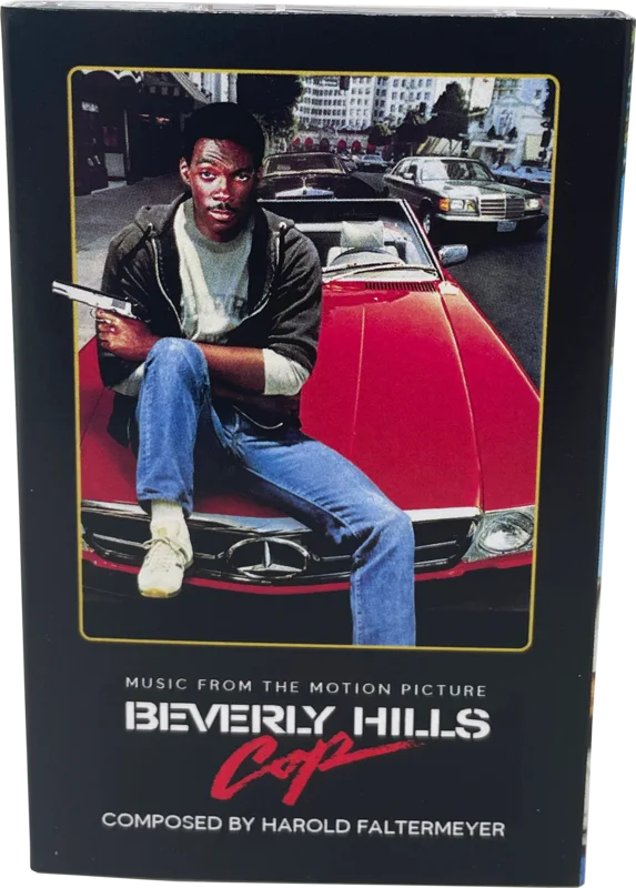 Beverly Hills Cop - Music From The Motion Picture Cassette VHS Black Cassette