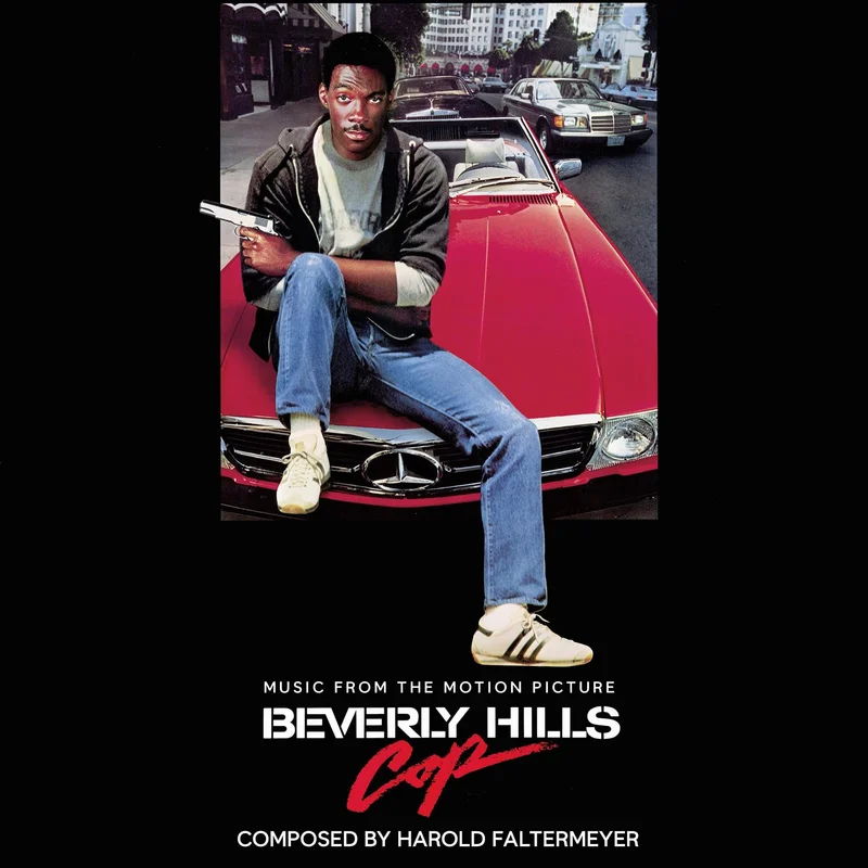 Beverly Hills Cop Original Motion Picture Score LP Mondo Exclusive Banana Swirl Vinyl