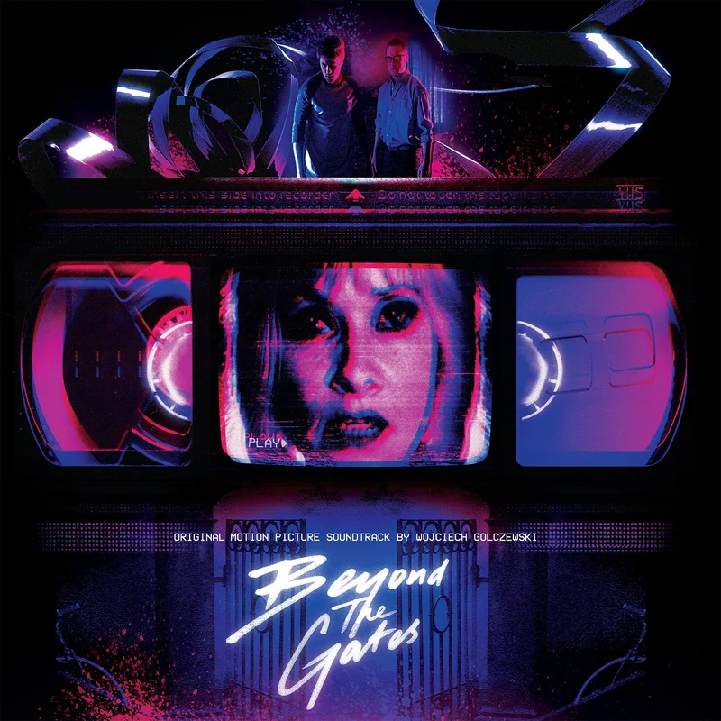 Beyond The Gates Original Motion Picture Score LP Clear Purple / Black Smoke