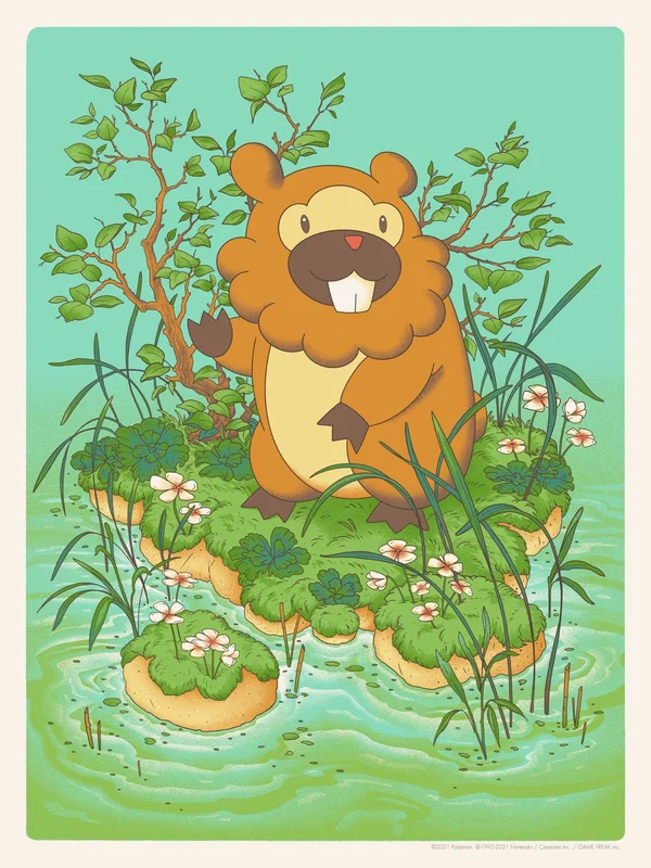 Bidoof Poster