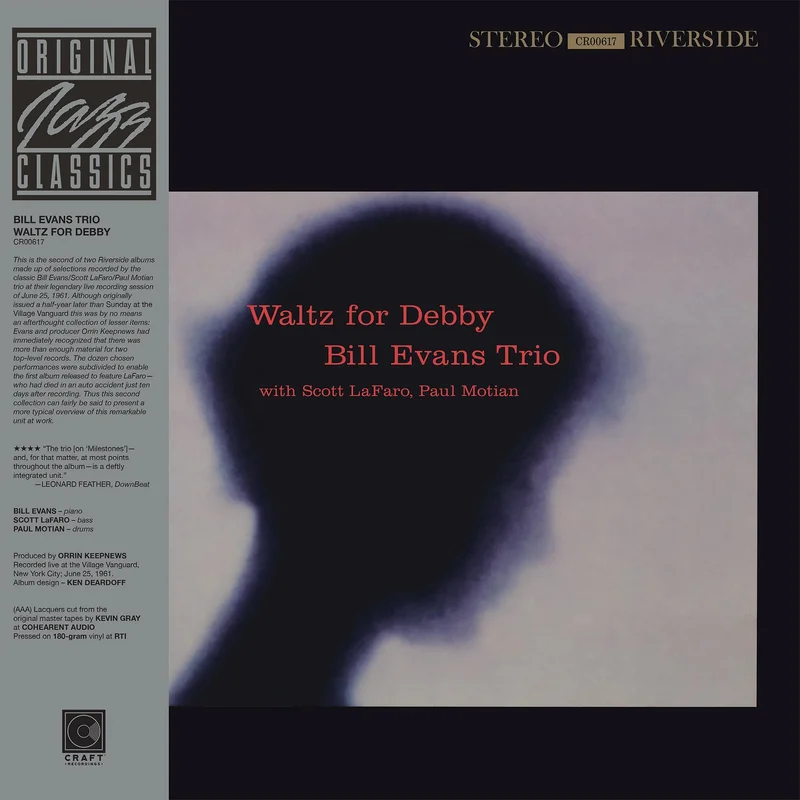 Bill Evans Trio - Waltz For Debbie [Original Jazz Classics]