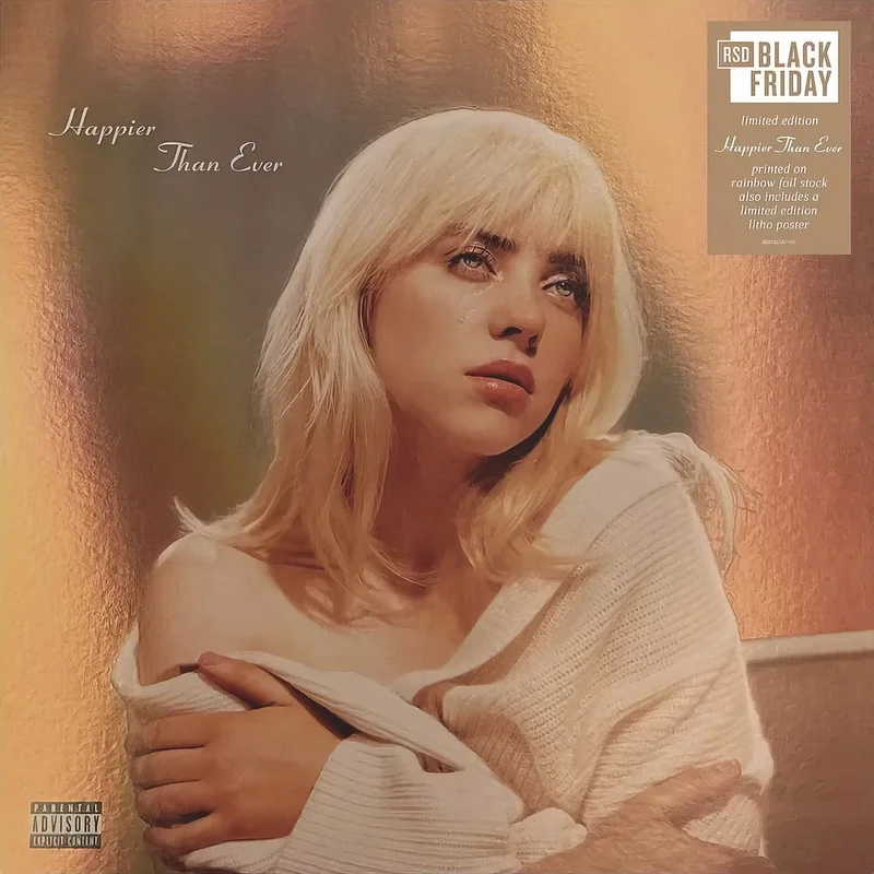 Billie Eilish - Happier Than Ever [Record Store Day, Foil Cover]