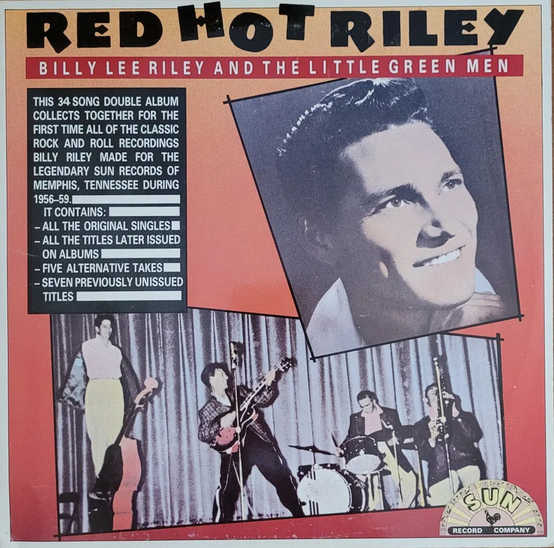 Billy Lee Riley And The Little Green Men - Red Hot Riley Lp