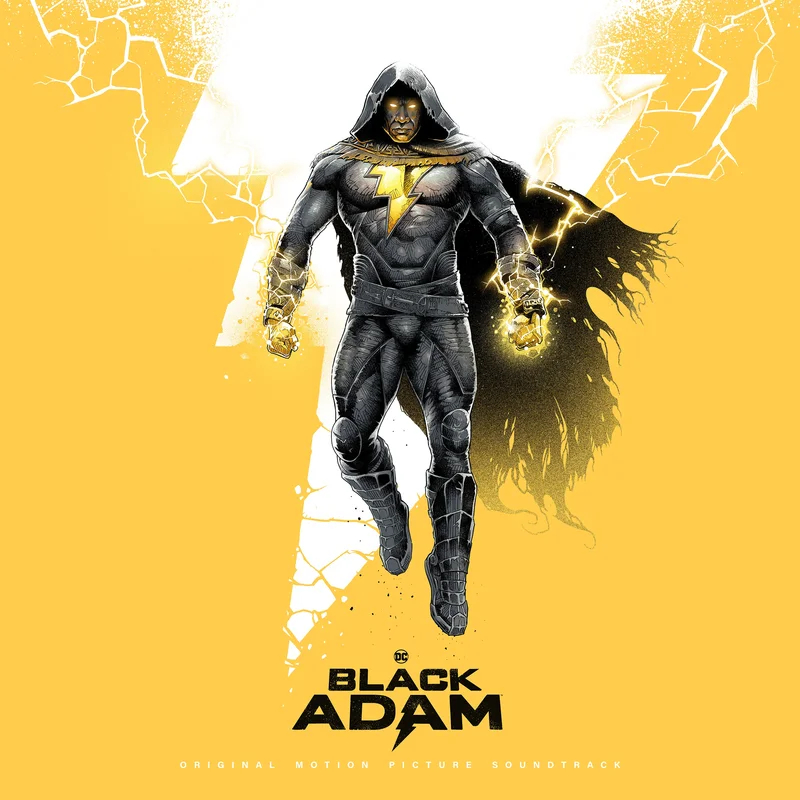 Black Adam - Original Motion Picture Soundtrack 3XLP 3x 180 Gram Color Vinyl