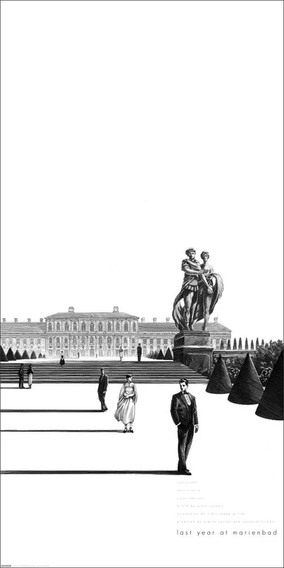 Black Dragon Press x Mondo #01: Last Year at Marienbad