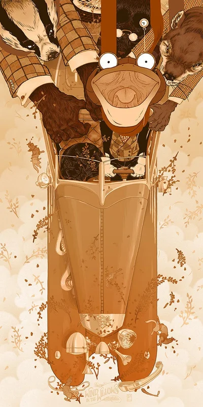 Black Dragon Press x Mondo #02: The Wind in the Willows