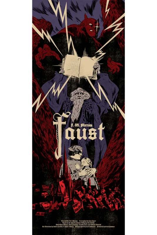 Black Dragon Press x Mondo #21: Faust Variant Poster