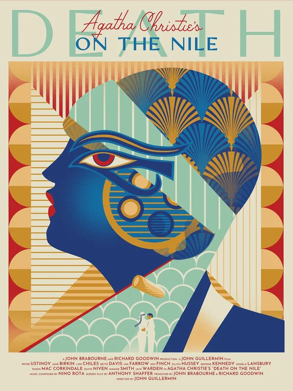 Black Dragon Press x Mondo #30: Death on the Nile Poster