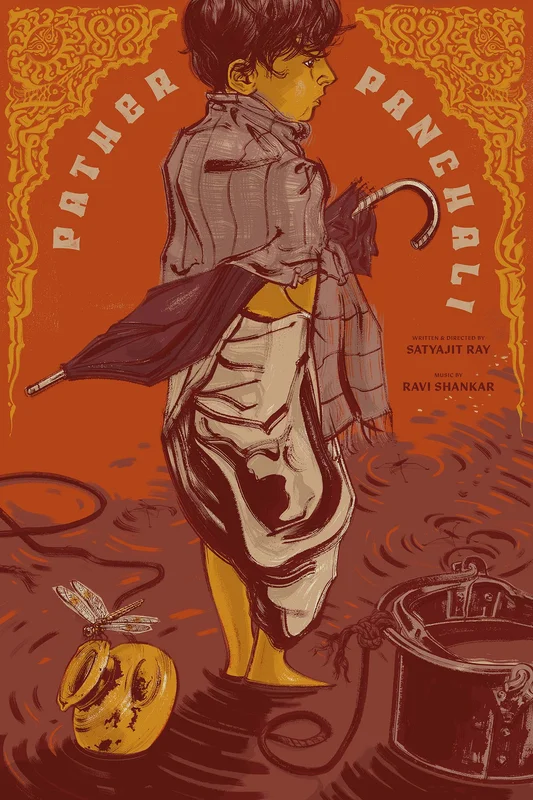 Black Dragon Press x Mondo #33: Pather Panchali Poster