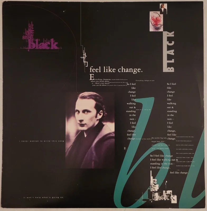 Black - Feel Like Change 12" Single