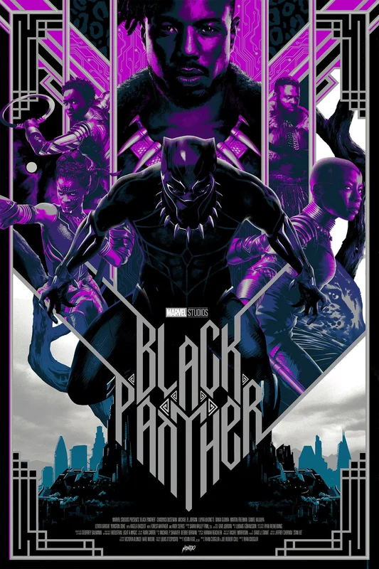 Black Panther (Variant) Poster