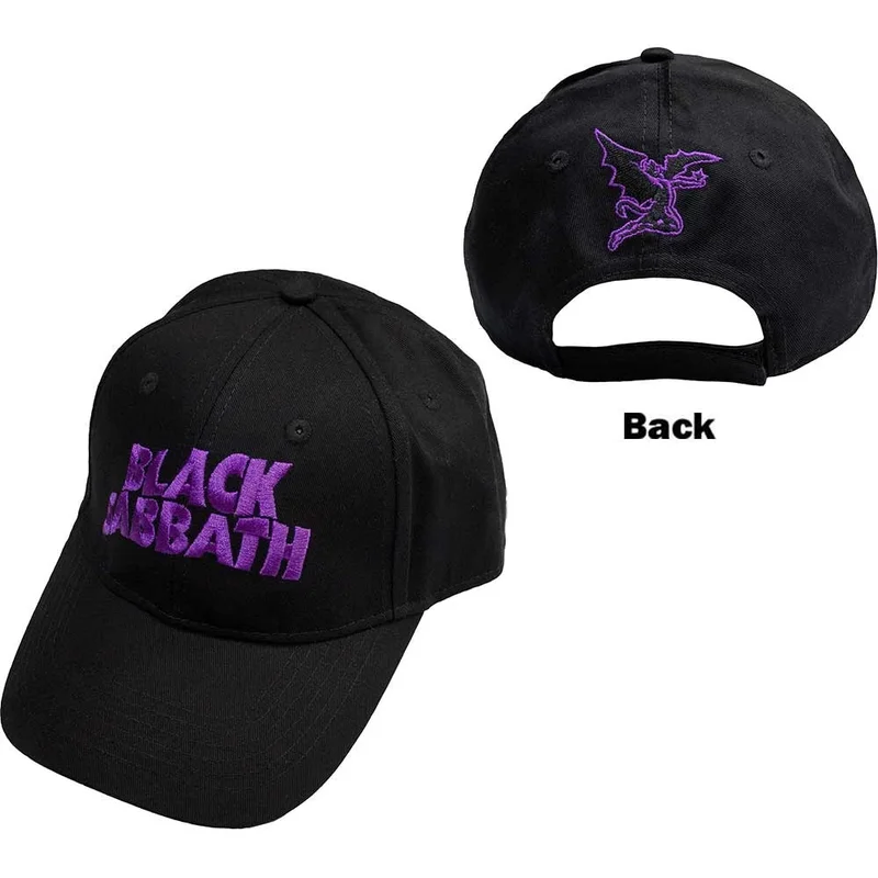 Black Sabbath - Cap Black Logo & Devil