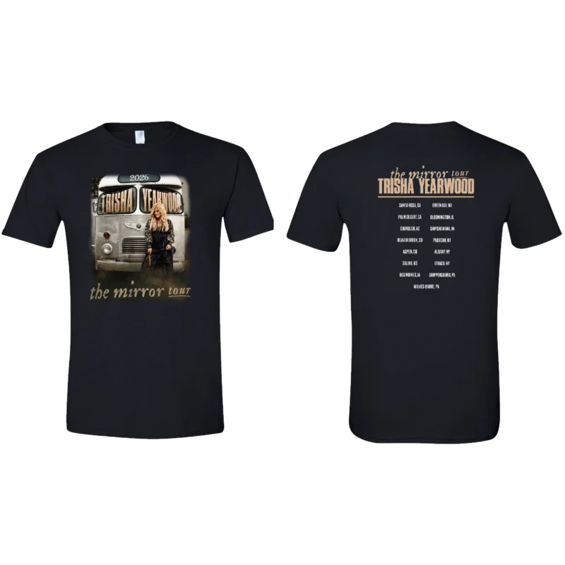 Black Spring 2026 Tour Tee