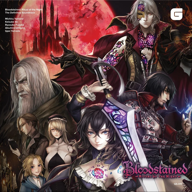 Bloodstained: Ritual Of The Night - The Definitive Soundtrack 4XLP 150 Gram Black Vinyl