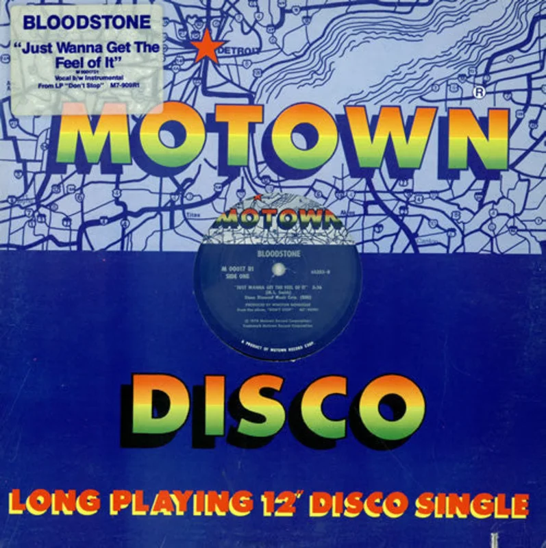 Bloodstone-Just Wanna Get The Feel Of It 12" Single