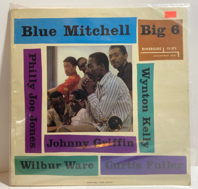 Blue Mitchell-Big 6 Riverside Records  RLP 12-273 Mono 1958