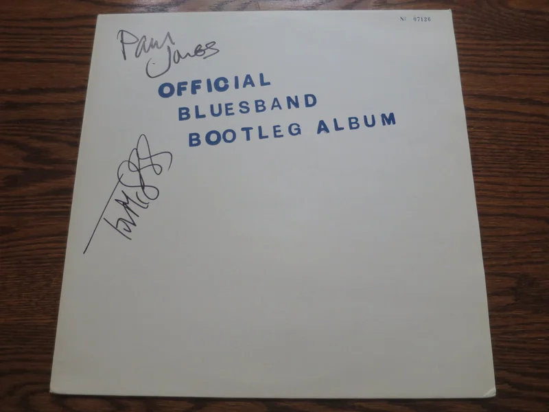 Blues Band - Official Bootleg Album (signed)